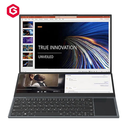 Ordinateur portable à double écran écran principal 16" et processeur IPS IPS Écran tactile I7-9850H (Copie)