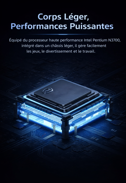 Windows 11 Pro 15,6 pouces Ordinateur portable PC Gamer Intel Core i9 10980HK / Intel i3-6100U